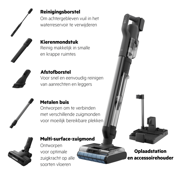 Dry &amp; steel stofzuiger