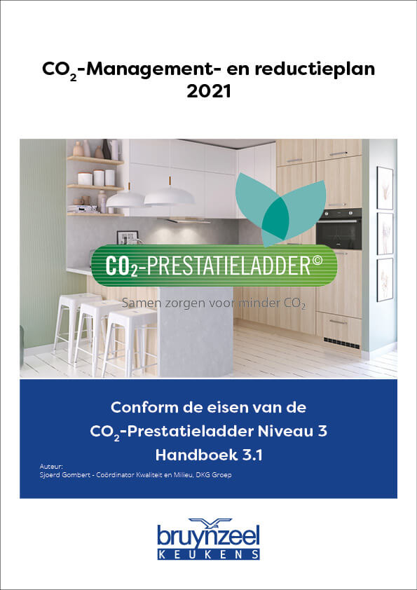 Conform de eisen van de CO2-Prestatieladder Niveau 3 Handboek 3.1 2021