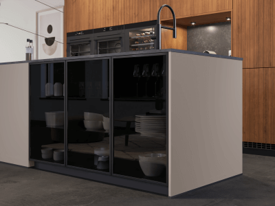 Keuken Glaskasten