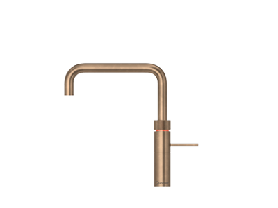 Keuken Quooker Fusion messing patina recht
