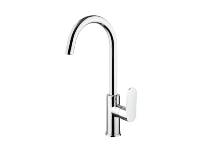 Keuken Solid Aqua Excellent chroom