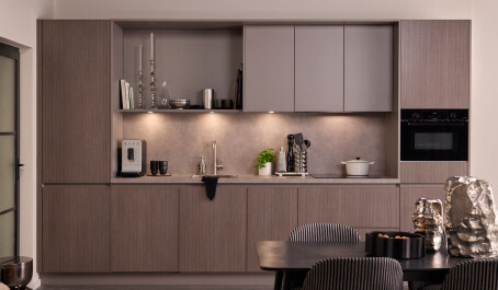 Keuken Geo grijsbruin